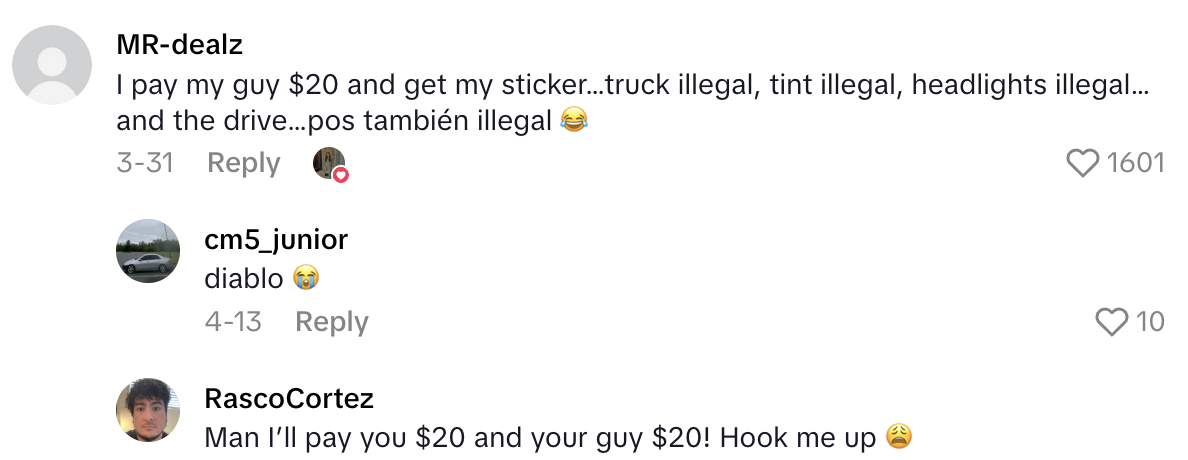 Screenshot 2025 06 29 at 2.34.38 PM Car Owner Said His Car Wont Pass A State Inspection Because Of His Tinted Windows